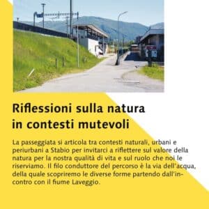 Passeggiata Stabio: Riflessioni sulla natura in contesti mutevoli