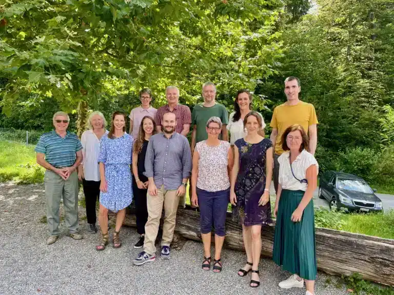 Gruppenfoto des Teams des Geschäftsstelle aus vorigen Jahren